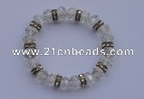 CBR49 5pcs 7 inches imitation Swarovski crystal beads stretchy bracelet