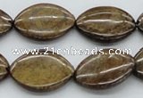CBZ09 15.5 inches 18*24mm horse eye bronzite gemstone beads wholesale