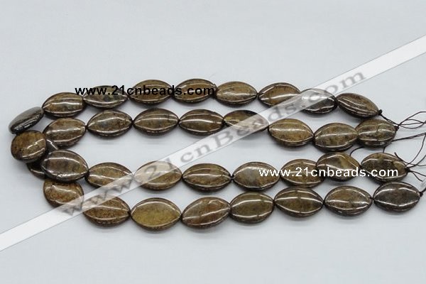 CBZ09 15.5 inches 18*24mm horse eye bronzite gemstone beads wholesale