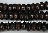 CBZ203 15.5 inches 6*10mm rondelle bronzite gemstone beads