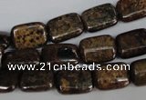 CBZ235 15.5 inches 10*14mm rectangle bronzite gemstone beads
