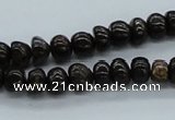 CBZ26 15.5 inches 7*8mm nugget bronzite gemstone beads wholesale