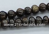 CBZ28 15.5 inches 7*10mm rondelle bronzite gemstone beads wholesale