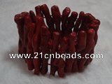 CCB100 7.5 inches Vagarious coral bracelet jewelry wholesale