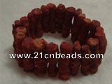CCB101 7.5 inches Vagarious coral bracelet jewelry wholesale