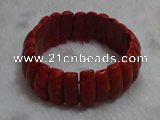 CCB102 7.5 inches coral hand crafted bracelet jewelry wholesale