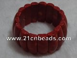 CCB103 7.5 inches coral hand crafted bracelet jewelry wholesale