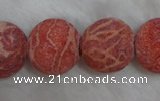 CCB72 16 inches 19mm round sponge coral beads Wholesale