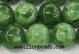 CCB958 15.5 inches 10mm round maw sit sit jade gemstone beads