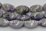 CCG05 15.5 inches 12*16mm oval natural charoite gemstone beads