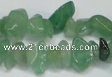 CCH221 34 inches 5*8mm green aventurine chips gemstone beads wholesale