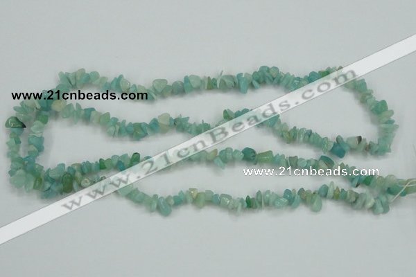 CCH45 32 inches 5*8mm amazonite chip gemstone beads wholesale