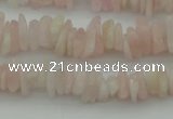 CCH656 15.5 inches 5*8mm - 6*10mm morganite gemstone chips beads
