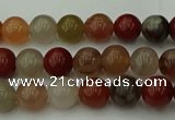 CCJ451 15.5 inches 6mm round colorful jasper beads wholesale