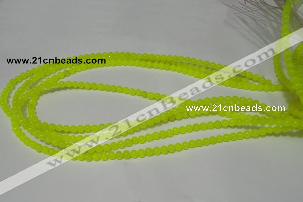 CCN07 15.5 inches 4mm round candy jade beads wholesale