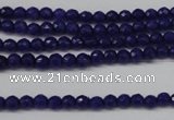 CCN1211 15.5 inches 4mm faceted round candy jade beads wholesale