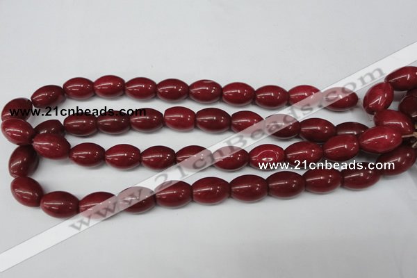 CCN125 15.5 inches 13*18mm rice candy jade beads wholesale