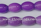 CCN126 15.5 inches 13*18mm rice candy jade beads wholesale