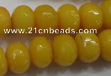 CCN1397 15.5 inches 12*16mm faceted rondelle candy jade beads