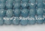 CCN2016 15 inches 6mm faceted round candy jade beads wholesale