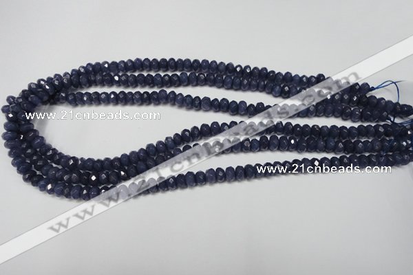 CCN2112 15.5 inches 4*6mm faceted rondelle candy jade beads