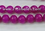CCN2296 15.5 inches 10mm faceted round candy jade beads wholesale