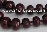 CCN2755 15.5 inches 5*8mm - 12*16mm faceted rondelle candy jade beads