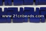 CCN3963 15.5 inches 20*20mm svastika candy jade beads wholesale