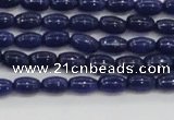 CCN4522 15.5 inches 4*6mm rice candy jade beads wholesale