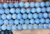CCN5003 15.5 inches 8mm & 10mm round candy jade beads wholesale