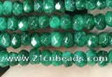CCN5121 15 inches 3*4mm faceted rondelle candy jade beads