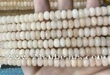 CCN5132 15 inches 5*8mm faceted rondelle candy jade beads