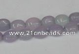 CCN514 15.5 inches 8*10mm oval candy jade beads wholesale