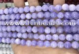 CCN5333 15 inches 8mm round candy jade beads Wholesale