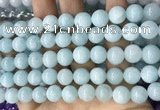 CCN5504 15 inches 8mm round candy jade beads Wholesale