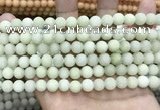 CCN5602 15 inches 8mm round matte candy jade beads Wholesale