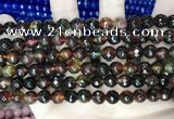 CCN5745 15 inches 8mm faceted round candy jade beads