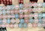 CCN5822 15 inches 10mm faceted round candy jade beads