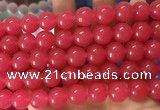 CCN6059 15.5 inches 12mm round candy jade beads Wholesale