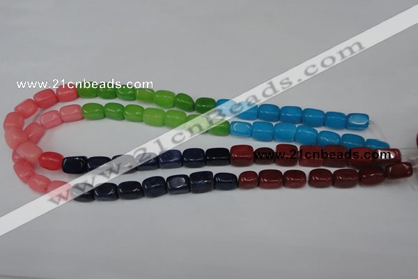 CCN633 15.5 inches 8*12mm nuggets candy jade beads wholesale