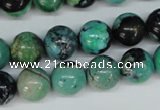 CCO144 15.5 inches 12mm round dyed natural chrysotine beads