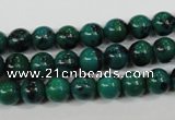 CCS402 15.5 inches 8mm round dyed chrysocolla gemstone beads