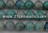 CCS512 15.5 inches 8mm round natural chrysocolla gemstone beads