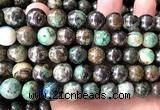 CCS949 15 inches 12mm round chrysocolla beads wholesale