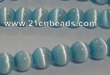 CCT1288 15 inches 5mm round cats eye beads wholesale