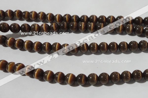 CCT1379 15 inches 7mm round cats eye beads wholesale