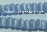 CCT238 15 inches 3*6mm rondelle cats eye beads wholesale