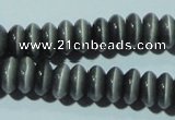 CCT251 15 inches 3*6mm rondelle cats eye beads wholesale