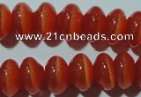 CCT275 15 inches 5*8mm rondelle cats eye beads wholesale