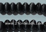 CCT297 15 inches 5*8mm rondelle cats eye beads wholesale